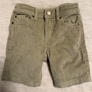 Jamie Kay Khaki Corduroy Shorts
